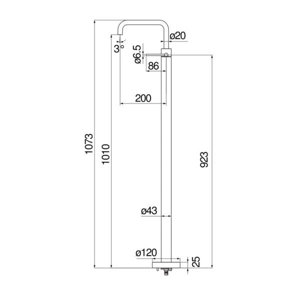 Смеситель для раковины Nobili Velis VE125188/3FLP