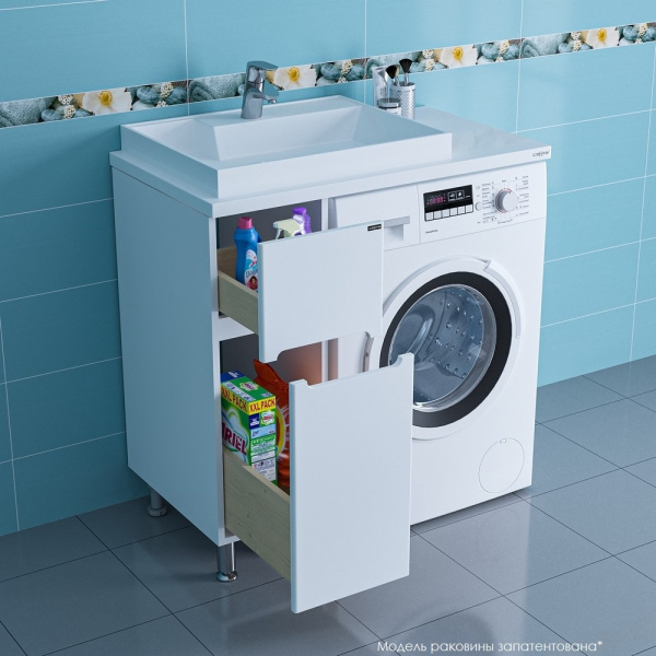 Тумба под стиральную машину СаНта Лондон 29 224027