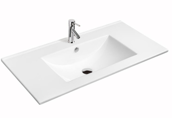 Раковина встраиваемая сверху (91х46,5) Gid 9090e