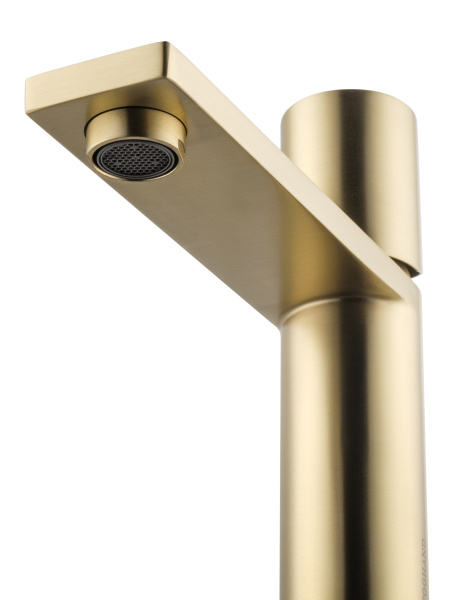 Смеситель для раковины WONZON & WOGHAND, брашированное золото WW-101-BG Смеситель для раковины WONZON & WOGHAND, брашированное золото WW-101-BG