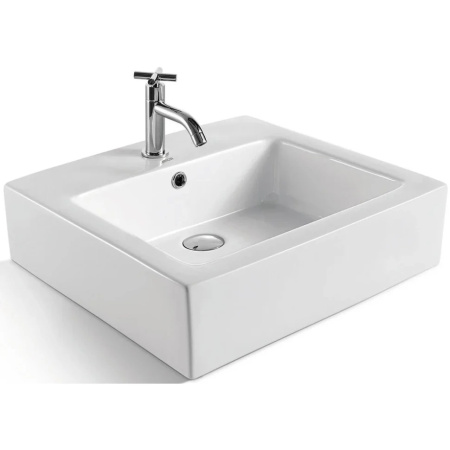 Раковина накладная ARROW AP474, белый