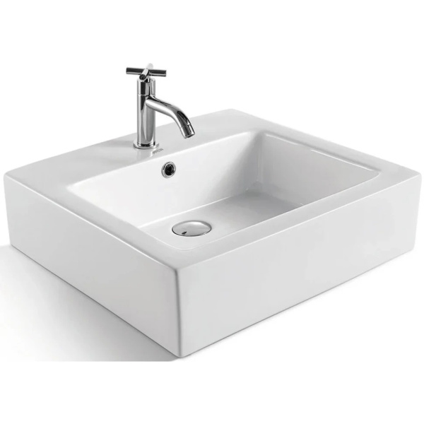 Раковина накладная ARROW AP474, белый