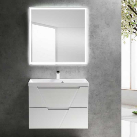 База под раковину BelBagno Vittoria VITTORIA-700-2C-SO-BO-P Bianco Opaco