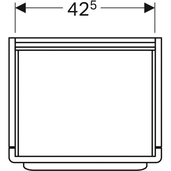 Тумба с раковиной Geberit myDay Y824060000+125460600