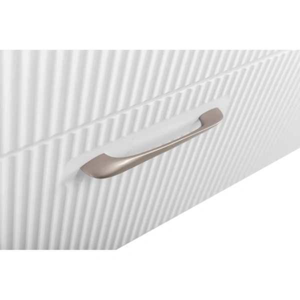 Тумба под раковину BelBagno Due DUE-800-2C-SO-BM-P без ручек, белый металлик