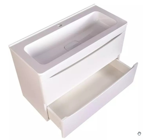 Тумба под раковину напольная Style Line Бергамо СС-00002364 белый