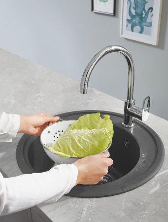 Смеситель для мойки Grohe BauLoop 31368 000 (31368000) хром