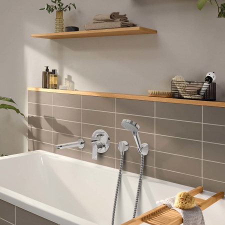 Излив для ванны Hansgrohe Rebris E 72431000 хром