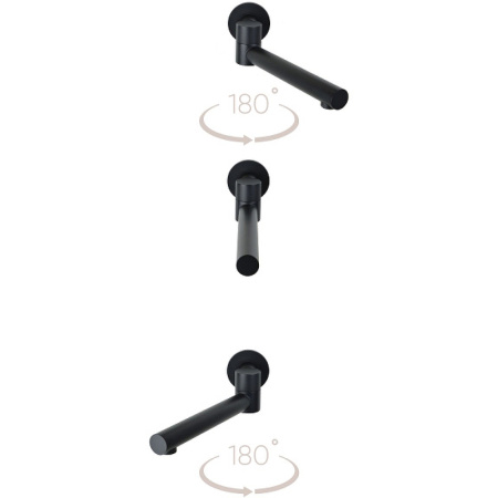 Душевая система с изливом Bronze de Luxe Scandi 14582-501B