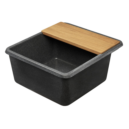 Кухонная мойка Aquaton Беллис 57 1A724932BS210 графит