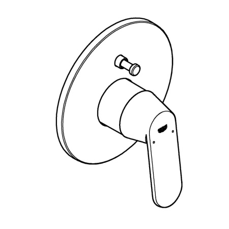 Смеситель для ванны Grohe Eurosmart Cosmopolitan 32879 000 (32879000) хром 