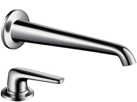 Настенный смеситель для раковины (хром) Axor Bouroullec 19138000