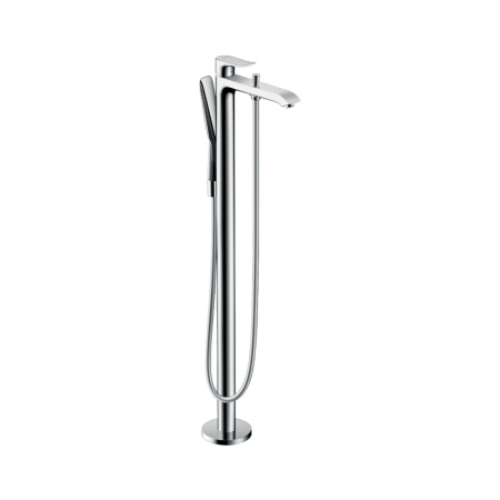 Смеситель напольный для ванны Hansgrohe Metris 31471000 хром