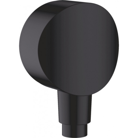  Подключение для душевого шланга Hansgrohe FixFit 26453670, черный матовый