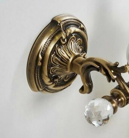 Полотенцедержатель с кольцом, без керамики Art&Max AM-2057-Do-Ant-C