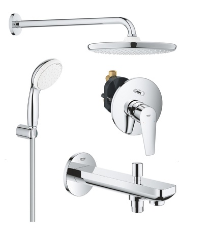 Набор для ванны с изливом Grohe Tempesta 127256 хром