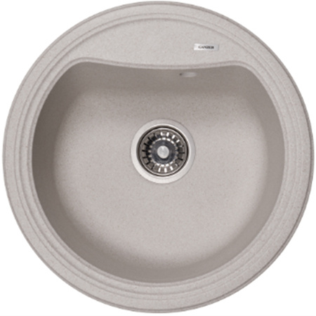 Мойка гранитная Ganzer (светло-беж.) GZ51001В
