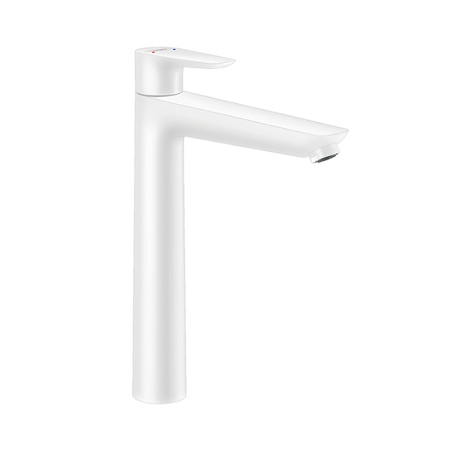 Смеситель для раковины без донного клапана Hansgrohe Talis E 71717700 белый матовый