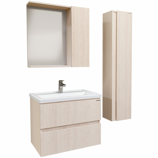 Зеркало-шкаф (72х72) Grossman Юнит 207011 кадена лайт