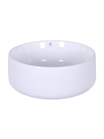 Раковина накладная (34,5х34,5) Orange  B07-345W белый глянец