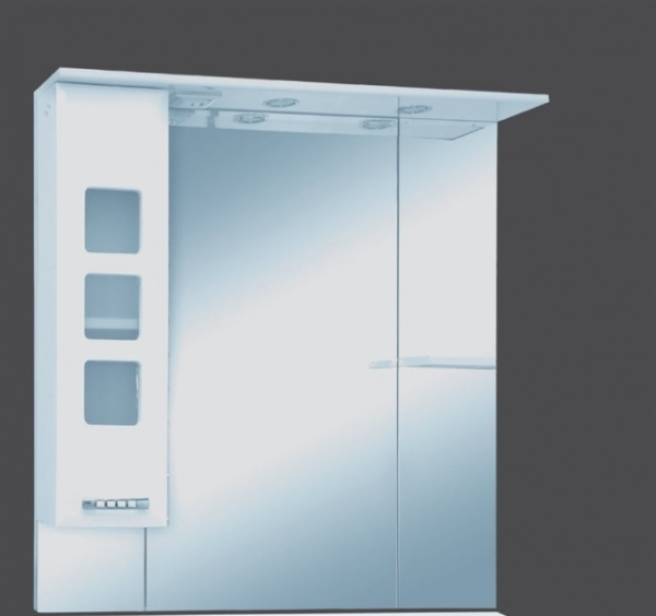 Зеркало  Misty Квадро 90 лев./прав. + свет