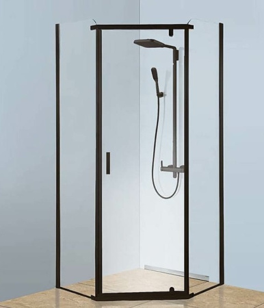 Душевой уголок Berges Wasserhaus Solo T Black (100x100) 061110