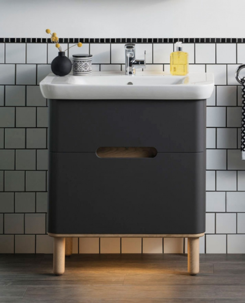 Тумба с раковиной Vitra Sento 63 см, 60834