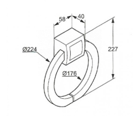 Бумагодержатель Kludi Joop 5597105