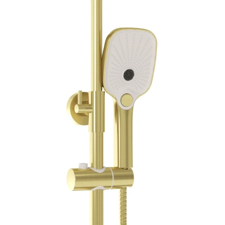 Душевая система Grossman Pragma 500.K35.03.320 золото сатиновый