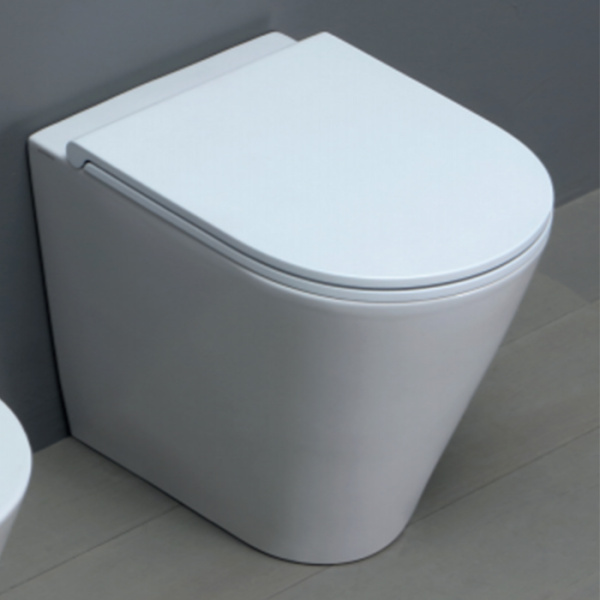 Унитаз приставной безободковый Azzurra Forma FMVCTPE00000BI/(FOR100E/P bi) без сиденья