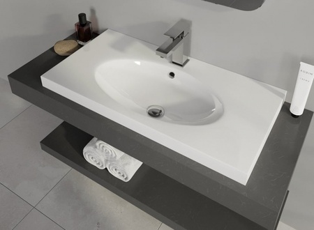 Раковина встраиваемая Sanita Luxe Next NXT90SLWB01