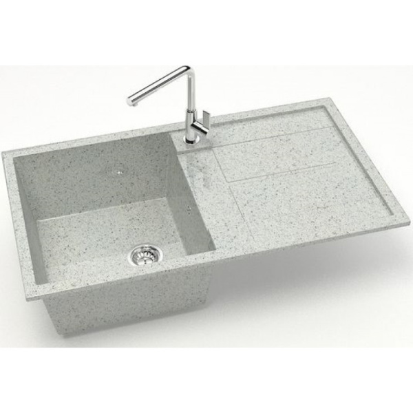 Кухонная мойка Marrbaxx Рони Z17 Z017Q010 светло-серый