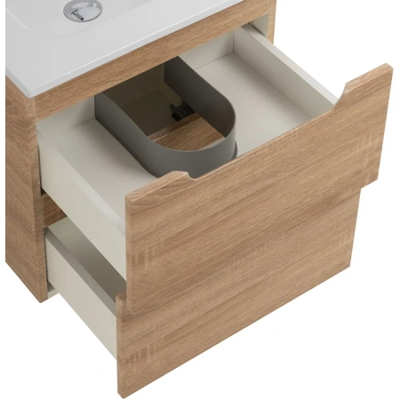 Тумба под раковину BelBagno Etna ETNA-500-2C-SO-WO Rovere Bianco