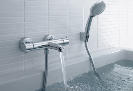 Термостат для ванны Hansgrohe Ecostat Comfort 13114000 хром