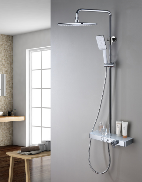 Тропическая душевая система с изливом  Rush PL5535-60