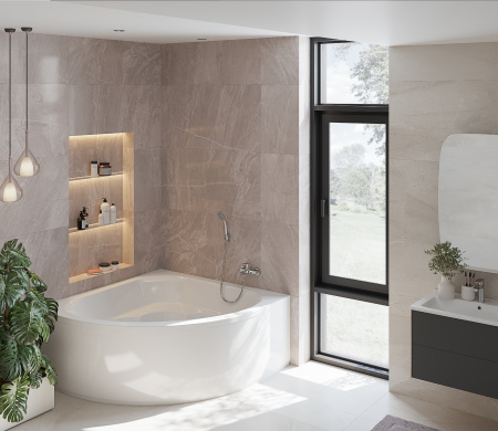 Акриловая ванна (150х150)  Santek Канны   1WH111983