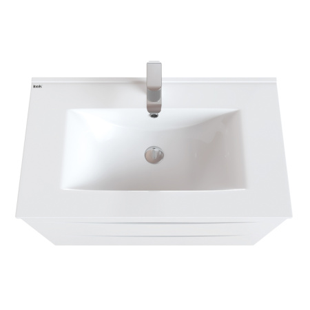 Тумба с раковиной IDDIS Cloud 80 подвесная белая (CLO80W0i95K)
