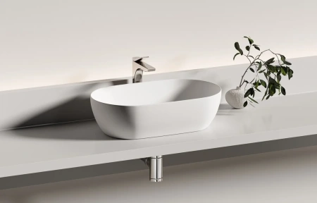 Раковина накладная (50х30) Ceramica Nova Twist CN12001MW