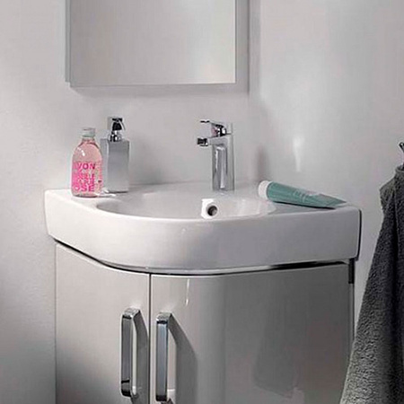 Раковина угловая (50х61) Geberit Renova Compact 226150000