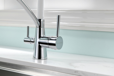 Смеситель для кухни с подключением к фильтру  Paulmark Siеgen Si213111-CrW