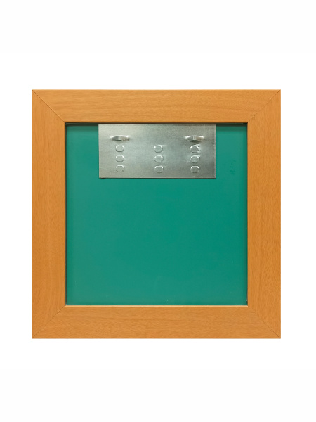 Зеркало (42x42) Continent Орех Б183