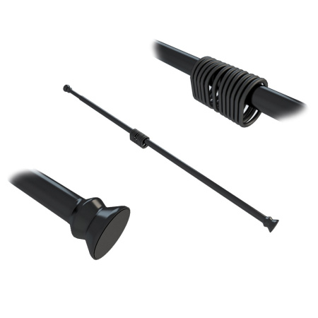 Карниз для ванны WasserKraft Elbe SC-721121