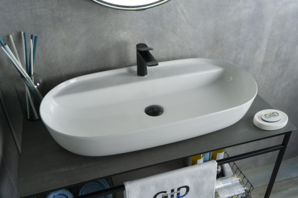 Раковина накладная (81х41) Gid N9347