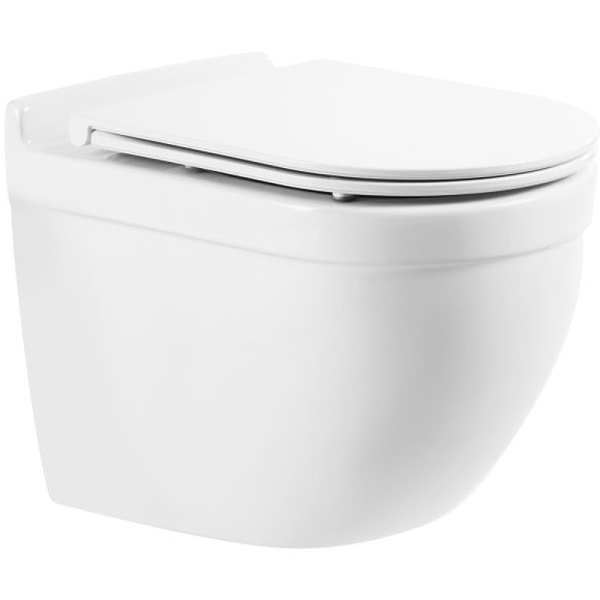 Унитаз подвесной безободковый BelBagno SENSO-R BB017CHR