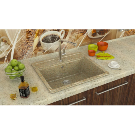 Кухонная мойка Marrbaxx Джекки Z9 Z009Q005 песочный