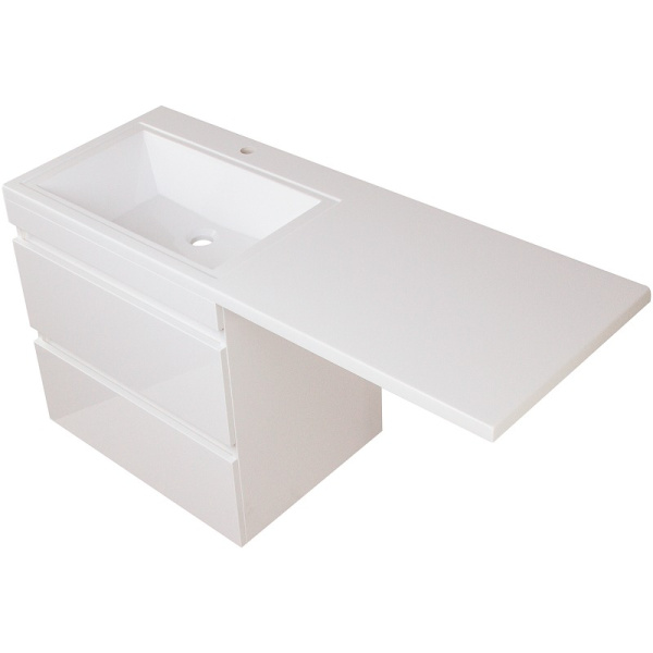 Тумба под стиральную машину подвесная Style Line Даллас СС-00002352 белый