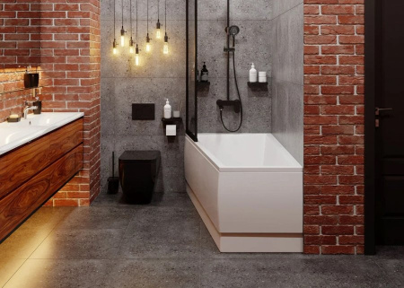 Акриловая ванна Vagnerplast Cavallo OFFSET (160x90) VPBA169CAV3LX-04левая