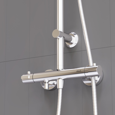 Душевая система с термостатом Dorff Futura D0710500 
