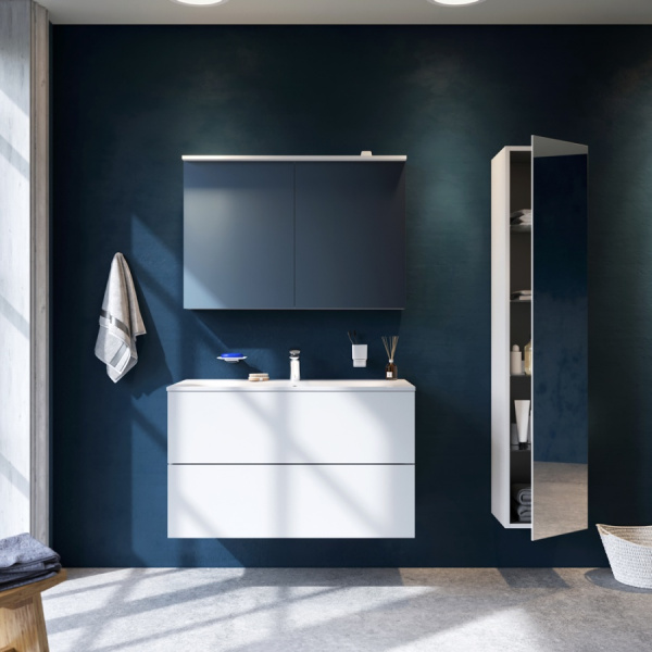 Зеркальный шкаф (100х68) Am.Pm Spirit 2.0 M70AMCX1001WG