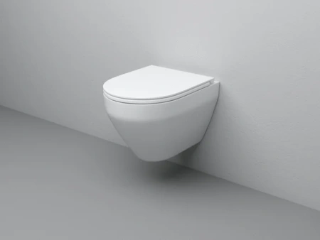 Подвесной унитаз безободковый с сиденьем микролифт Am.Pm Spirit 2.0 C701700SC